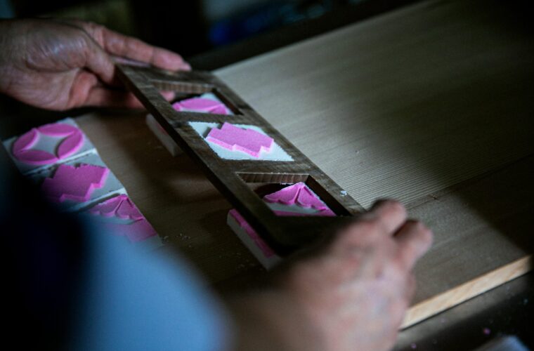 和菓子づくり道具